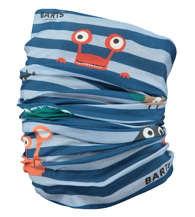 2023 Barts Multicol kids neckwarmer monsters Blue